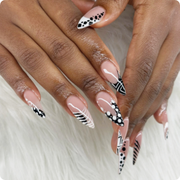 Manicure design at NailVibe Cool Springs