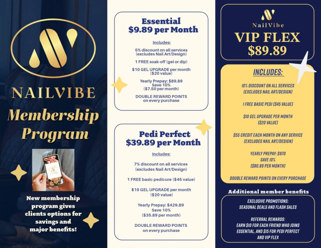  Promotion poster for NailVibe Cool Springs in Franklin, TN